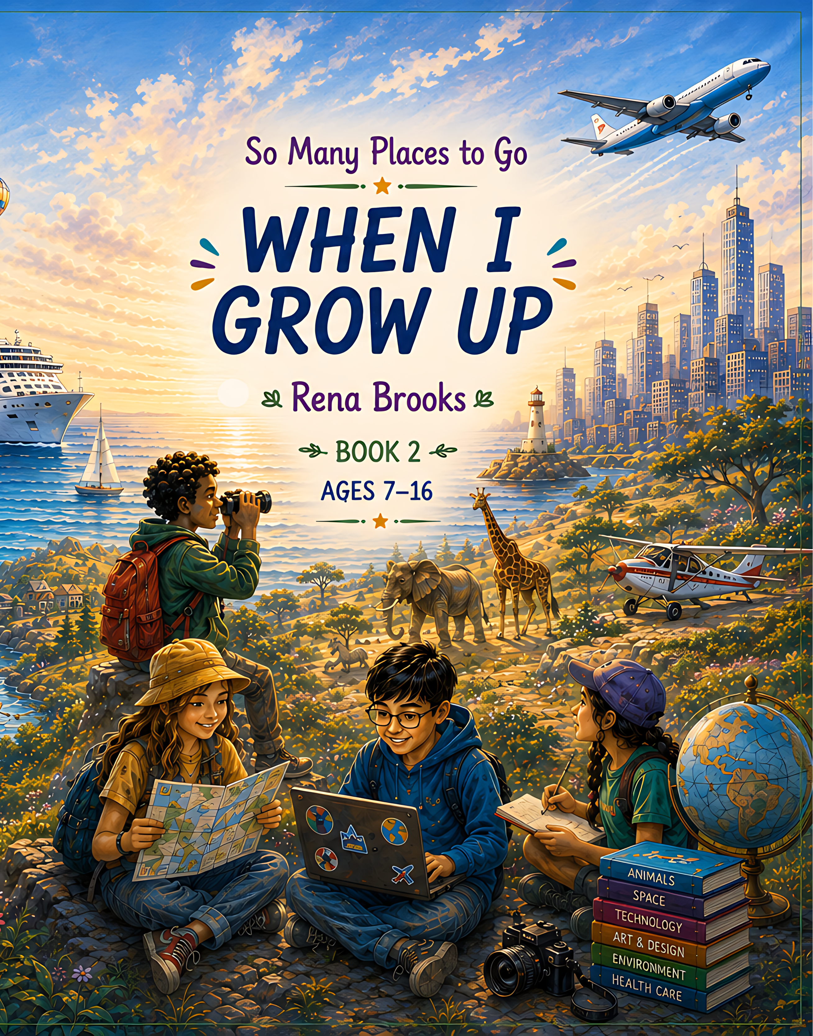 So Many Places to Go When I Grow Up - Hardback