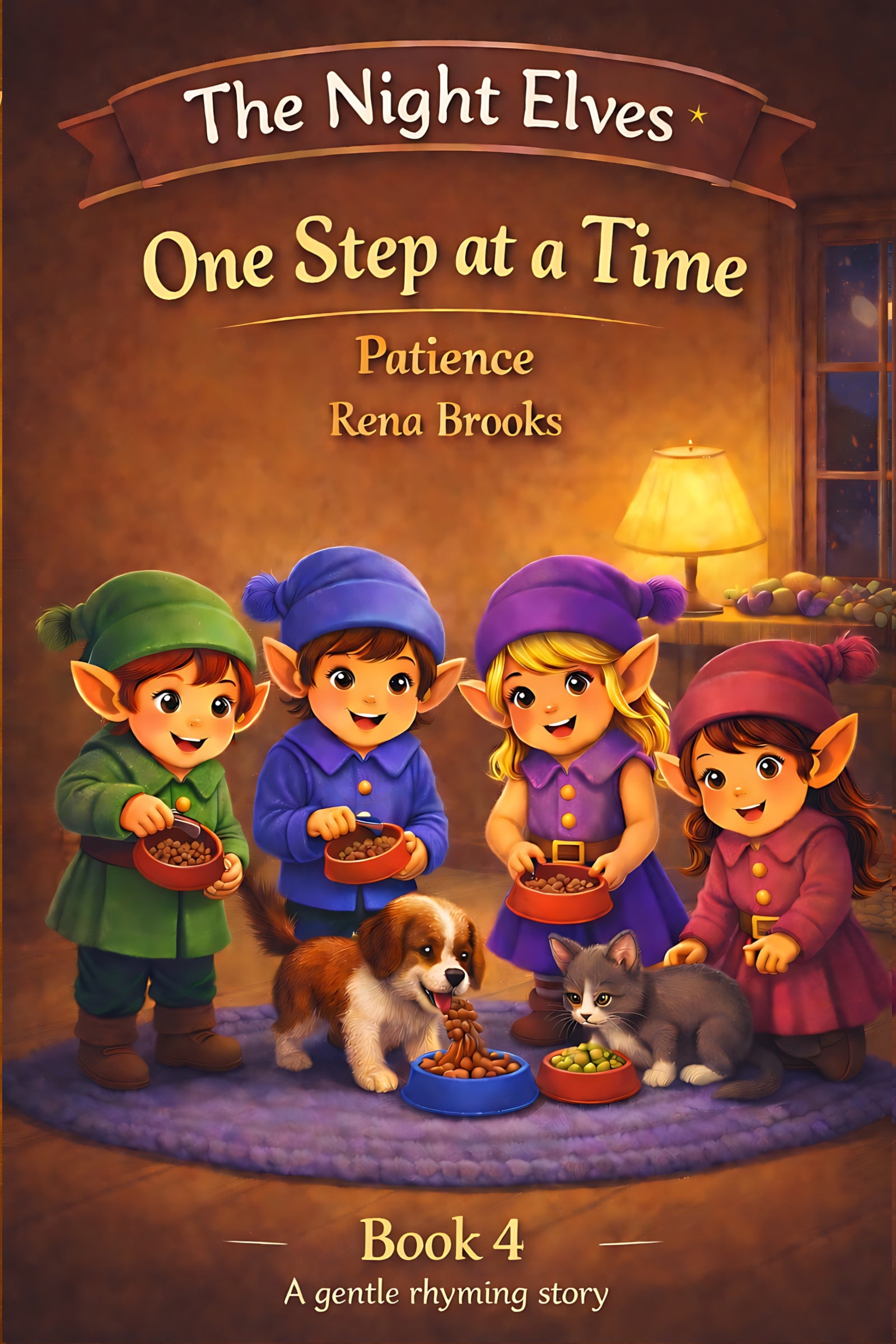 One Step at a Time: Patience— a gentle rhyming children's picture book about taking your time and finishing the job. For ages 3–7"