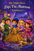 Zip. Tie. Button: Kindness — a gentle rhyming children's picture book about how acts of kindness can change your heart. For ages 3–7"